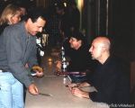 talking and signing...